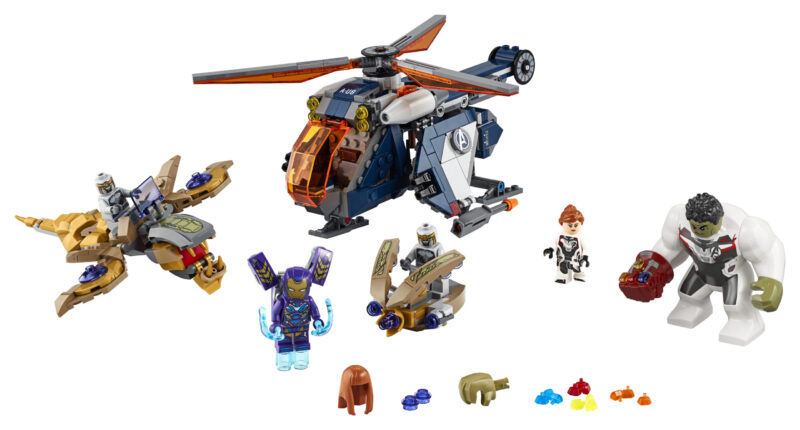 LEGO® Marvel Super Heroes: Bosszúállók Hulk helikopteres mentése 76144 - 5. Kép