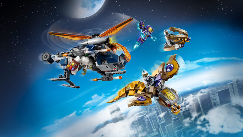 LEGO® Marvel Super Heroes: Bosszúállók Hulk helikopteres mentése 76144 - 7. Kép