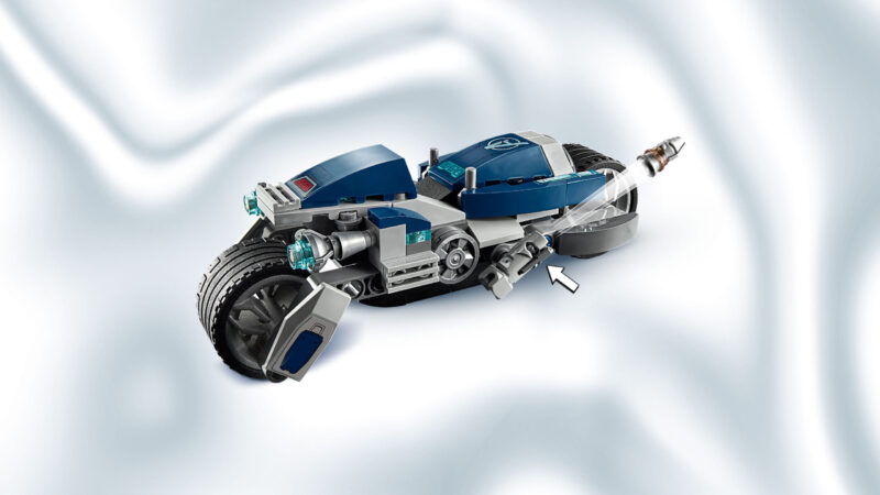 LEGO® Marvel Super Heroes: Bosszúállók Speeder biciklis támadás 76142 - 8. Kép