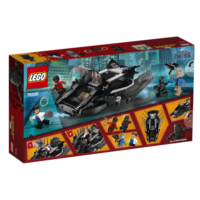 LEGO® Marvel Super Heroes: Királyi karomharcos támadás 76100 - 2. Kép