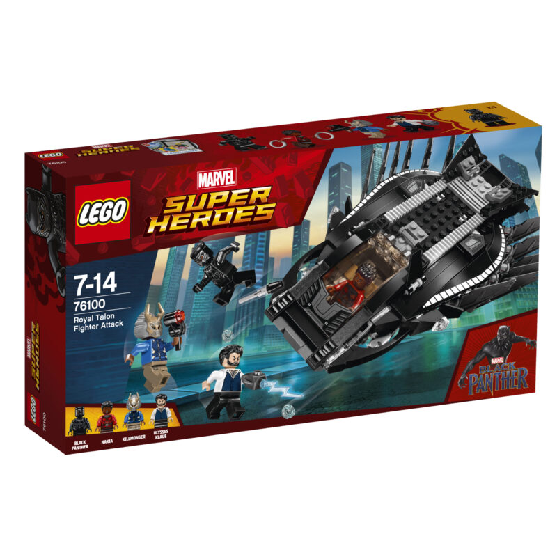 LEGO® Marvel Super Heroes: Királyi karomharcos támadás 76100 - 1. Kép