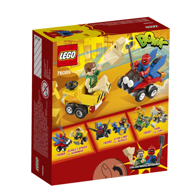 LEGO® Marvel Super Heroes: Mighty Micros: Skarlát Pók és Homokember összecsapása 76089 - 2. Kép
