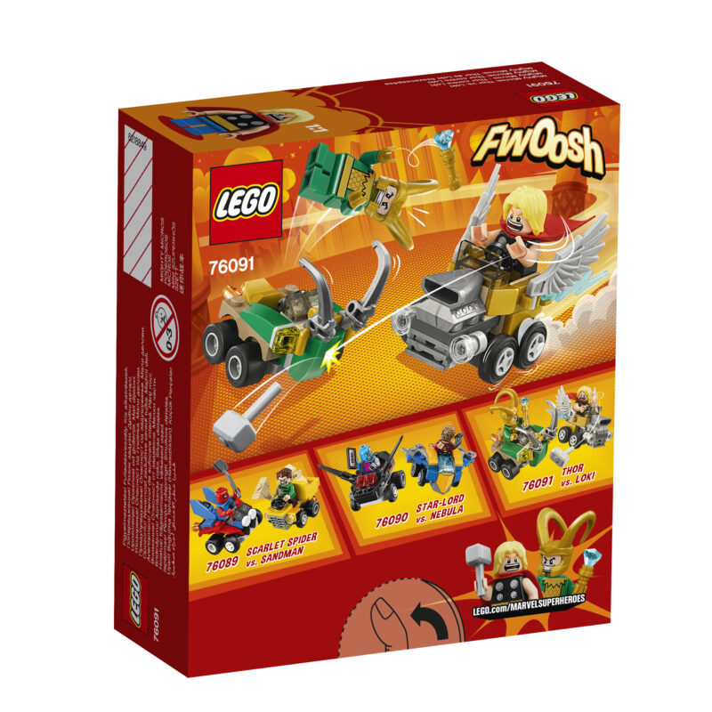 LEGO® Marvel Super Heroes: Mighty Micros: Thor és Loki összecsapása 76091 - 2. Kép