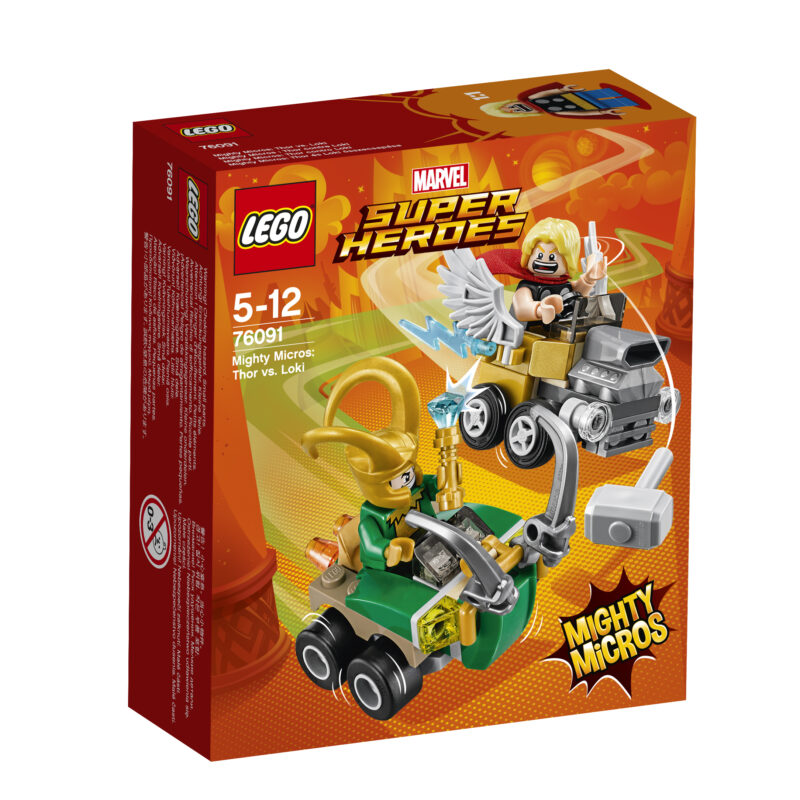 LEGO® Marvel Super Heroes: Mighty Micros: Thor és Loki összecsapása 76091 - 1. Kép