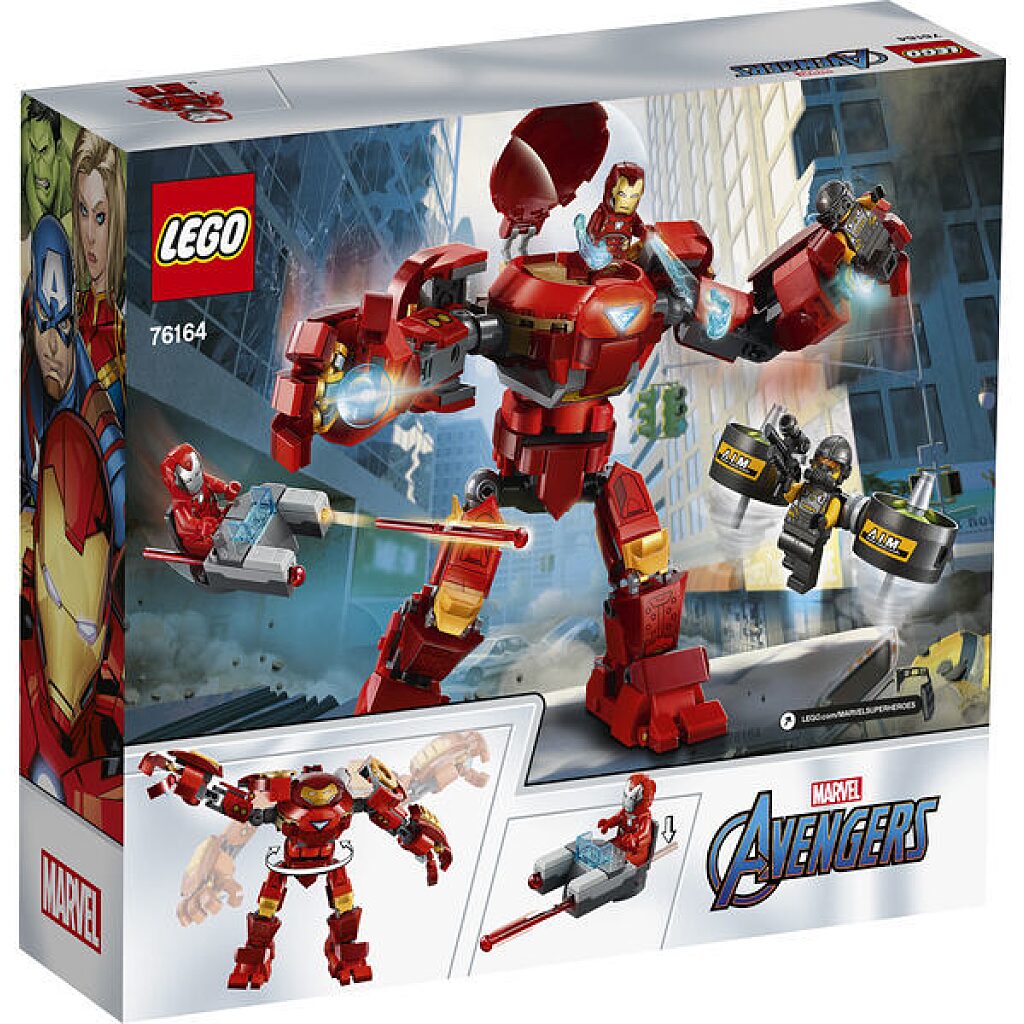LEGO Marvel Super Heroes: Vasember Hulkbuster az A.I.M Ügynök ellen 76164 - 3. Kép