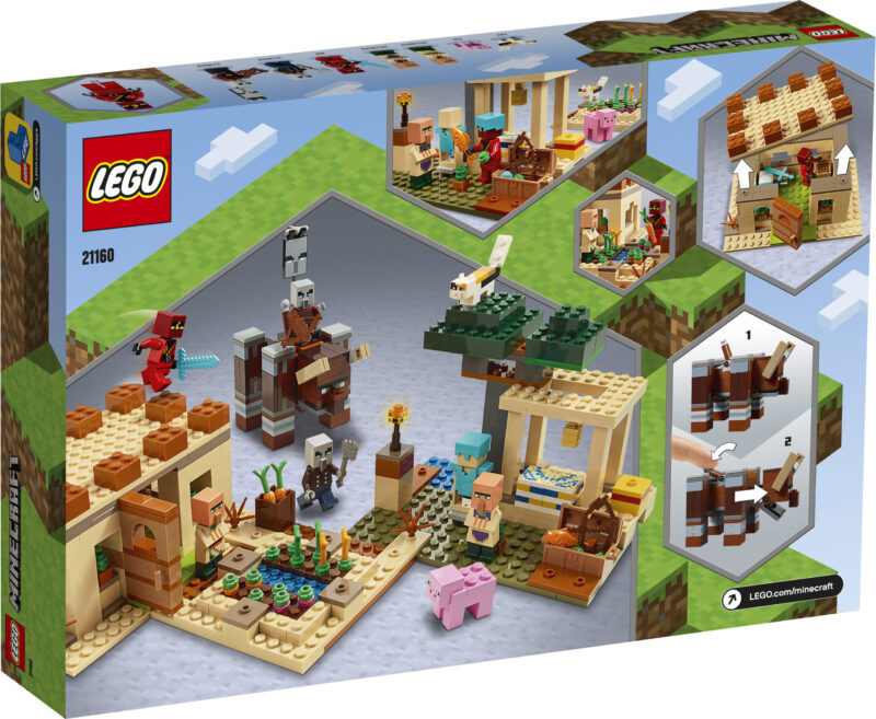 LEGO® Minecraft: A fosztogató rajtaütés 21160 - 2. Kép