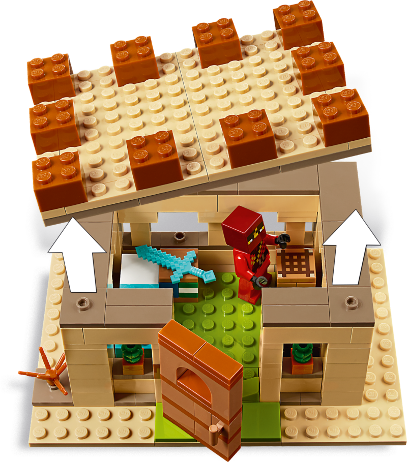 LEGO® Minecraft: A fosztogató rajtaütés 21160 - 11. Kép
