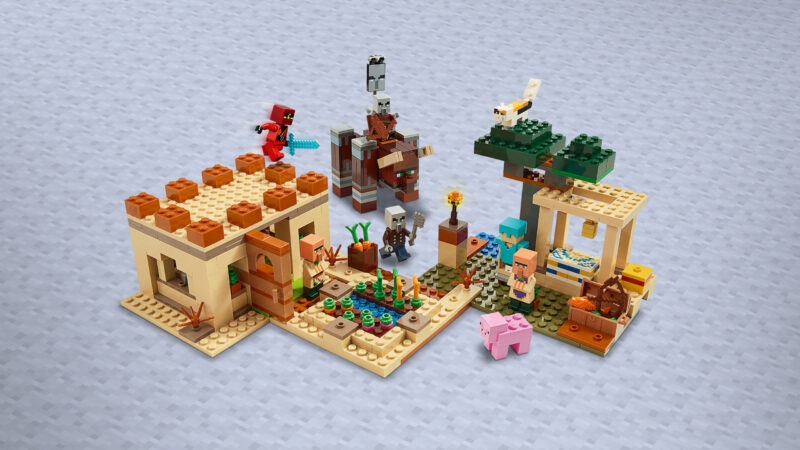 LEGO® Minecraft: A fosztogató rajtaütés 21160 - 7. Kép