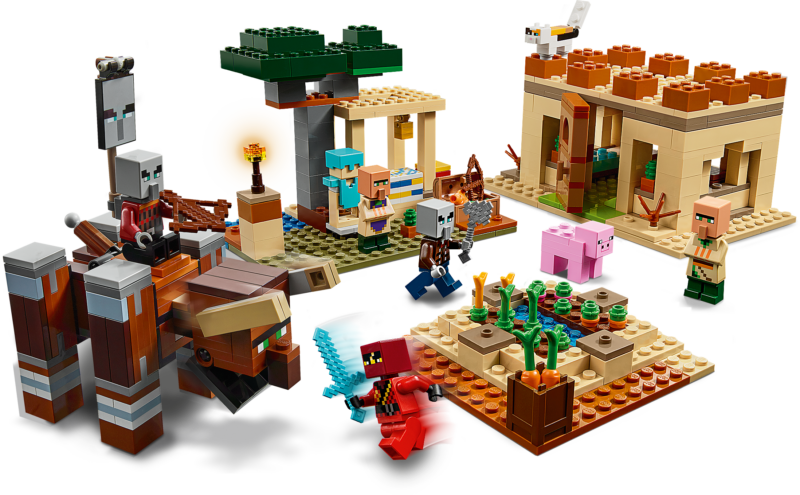 LEGO® Minecraft: A fosztogató rajtaütés 21160 - 9. Kép