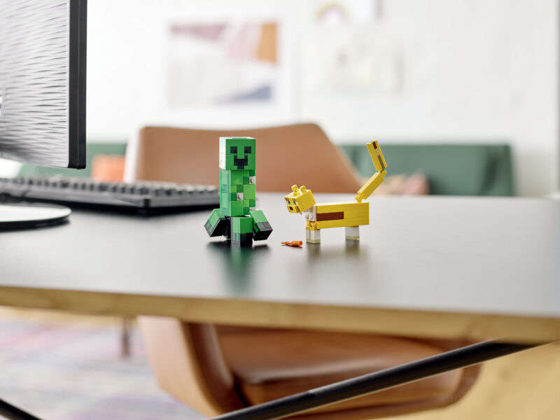 LEGO® Minecraft: BigFig Creeper és Ocelot 21156 - 6. Kép