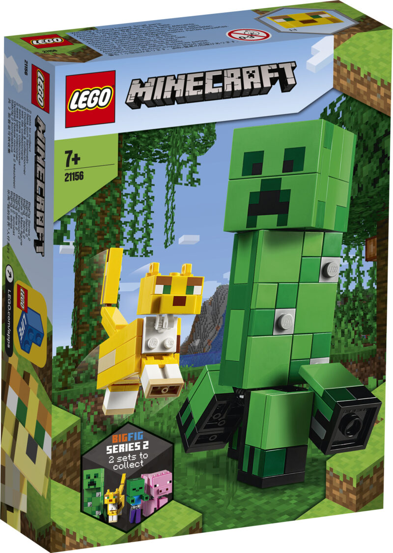 LEGO® Minecraft: BigFig Creeper és Ocelot 21156 - 1. Kép