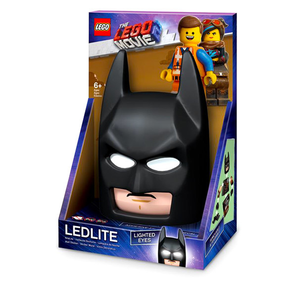 LEGO Movie 2: Batman lámpa falmatricával - 1. Kép
