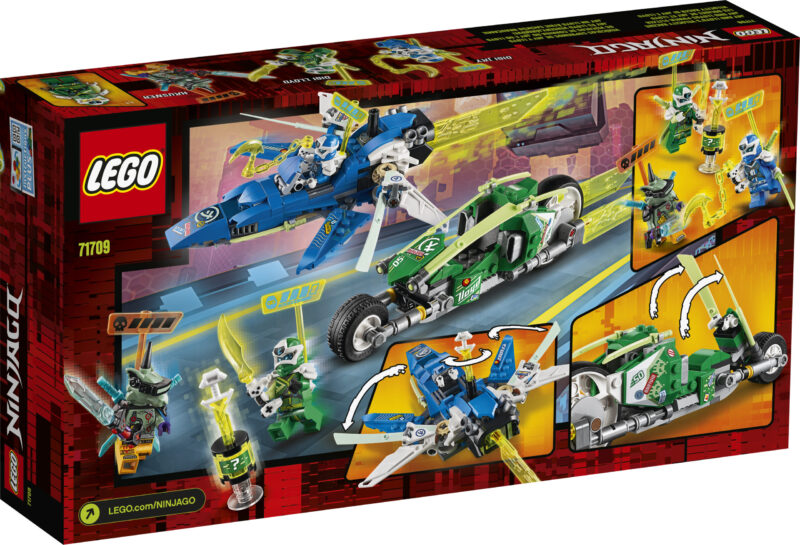 LEGO® Ninjago: Jay és Lloyd versenyjárművei 71709 - 2. Kép