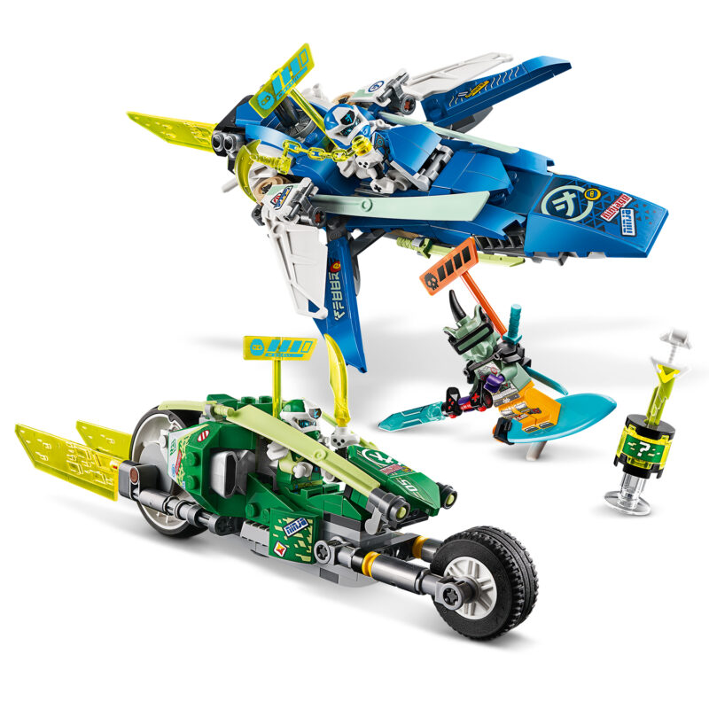 LEGO® Ninjago: Jay és Lloyd versenyjárművei 71709 - 14. Kép