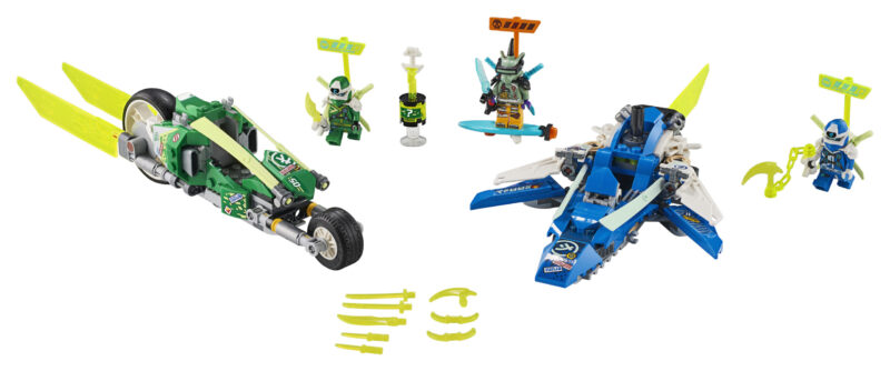 LEGO® Ninjago: Jay és Lloyd versenyjárművei 71709 - 5. Kép