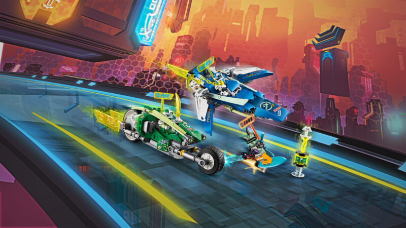 LEGO® Ninjago: Jay és Lloyd versenyjárművei 71709 - 6. Kép