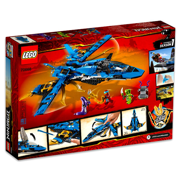 LEGO Ninjago: Jay viharharcosa 70668 - 3. Kép