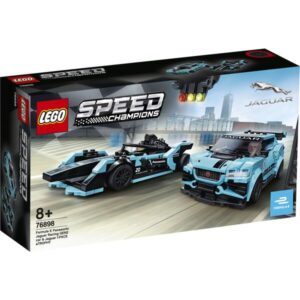LEGO Speed Champions: Formula E Panasonic Jaguar Racing GEN2 car & Jaguar I-PACE eTROPHY 76898 - 1. Kép