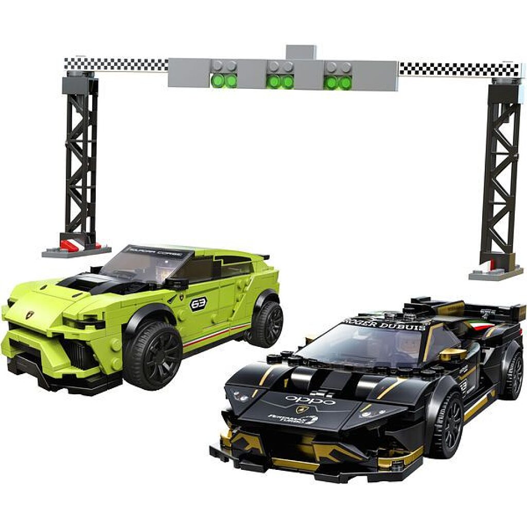LEGO Speed Champions:Lamborghini Urus ST-X & Lamborghini Huracán Super Trofeo EVO 76899 - 2. Kép