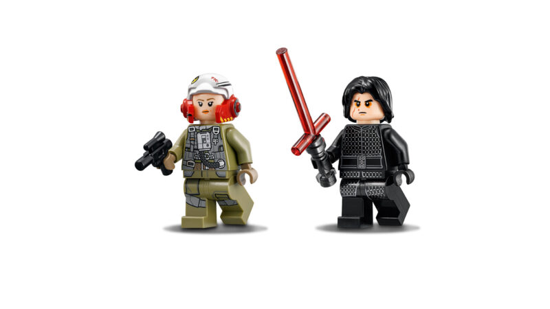 LEGO® Star Wars™: A-szárnyú™ vs. TIE Silencer™ Microfighters 75196 - 4. Kép