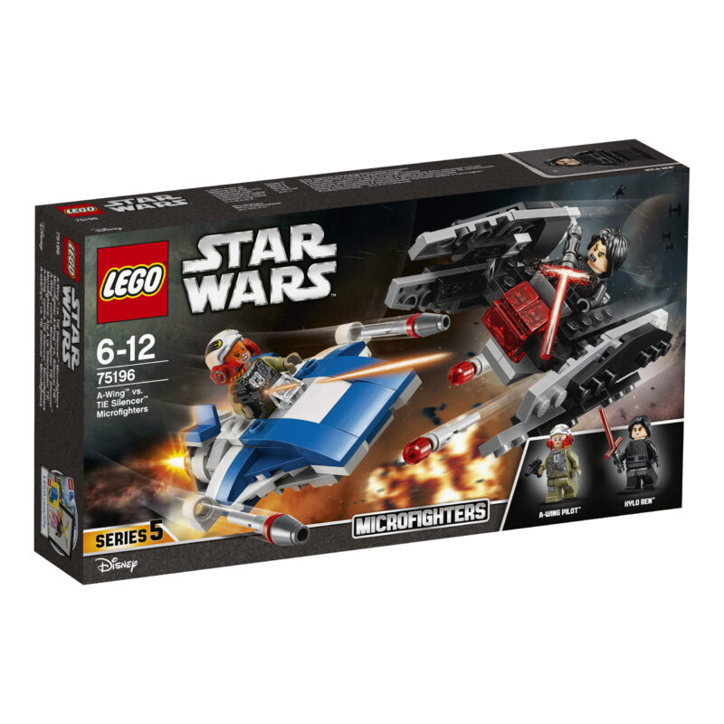 LEGO® Star Wars™: A-szárnyú™ vs. TIE Silencer™ Microfighters 75196 - 1. Kép