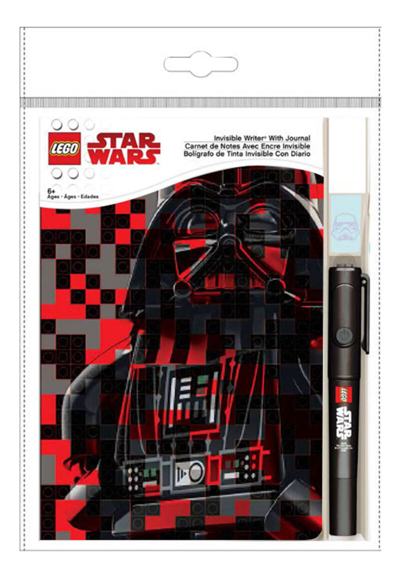 LEGO Star Wars: Darth Vader jegyzetfüzet láthatatlanul író tollal 52224 - 4. Kép