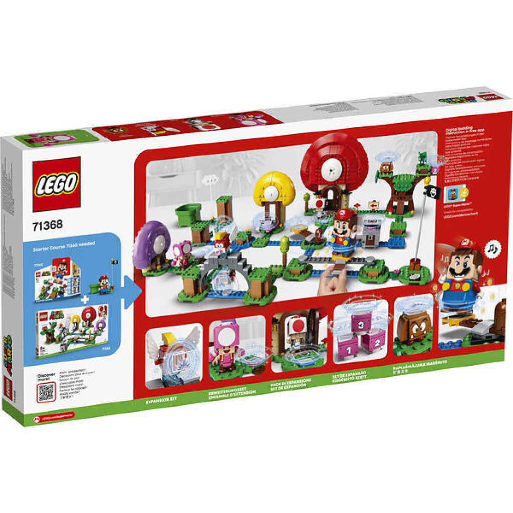LEGO Super Mario: Toad kincsvadászata kiegészítő szett 71368 - 3. Kép