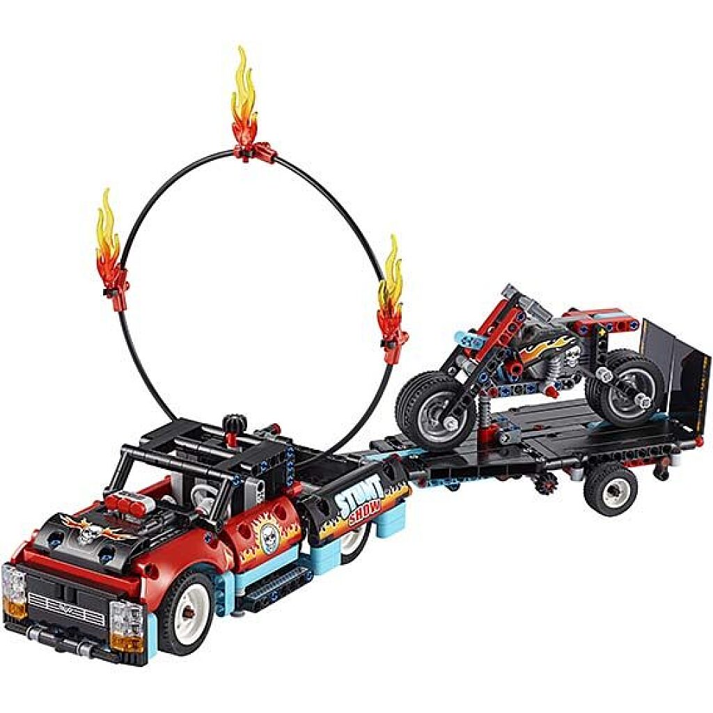 Lego Technic 42106: Kaszkadőr teherautó és motor - 2. Kép