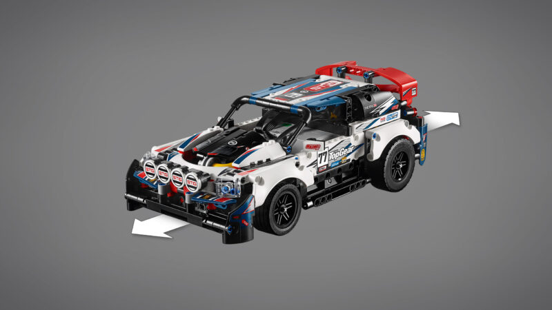LEGO® Technic: Applikációval irányítható Top Gear ralia 42109 - 9. Kép