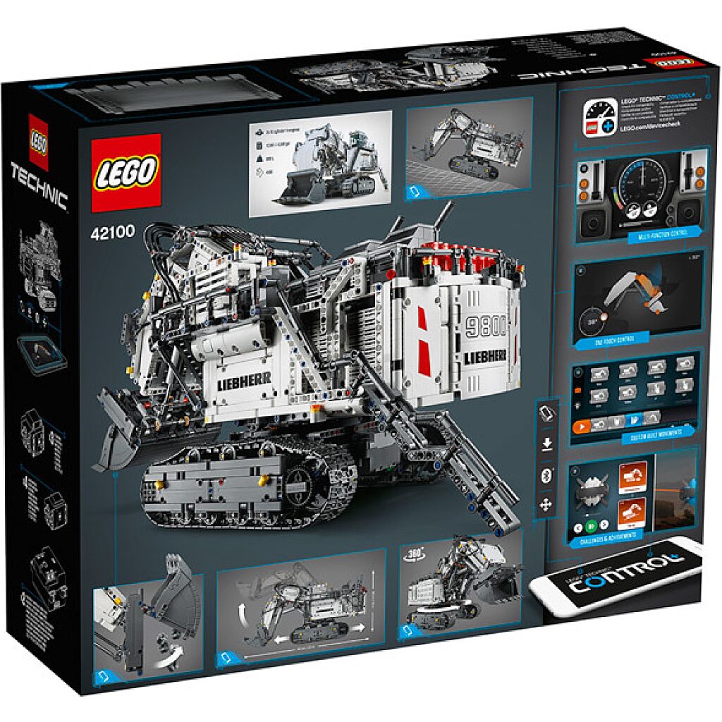 LEGO Technic: Leibherr R9800 Exkavátor V29 42100 - 3. Kép