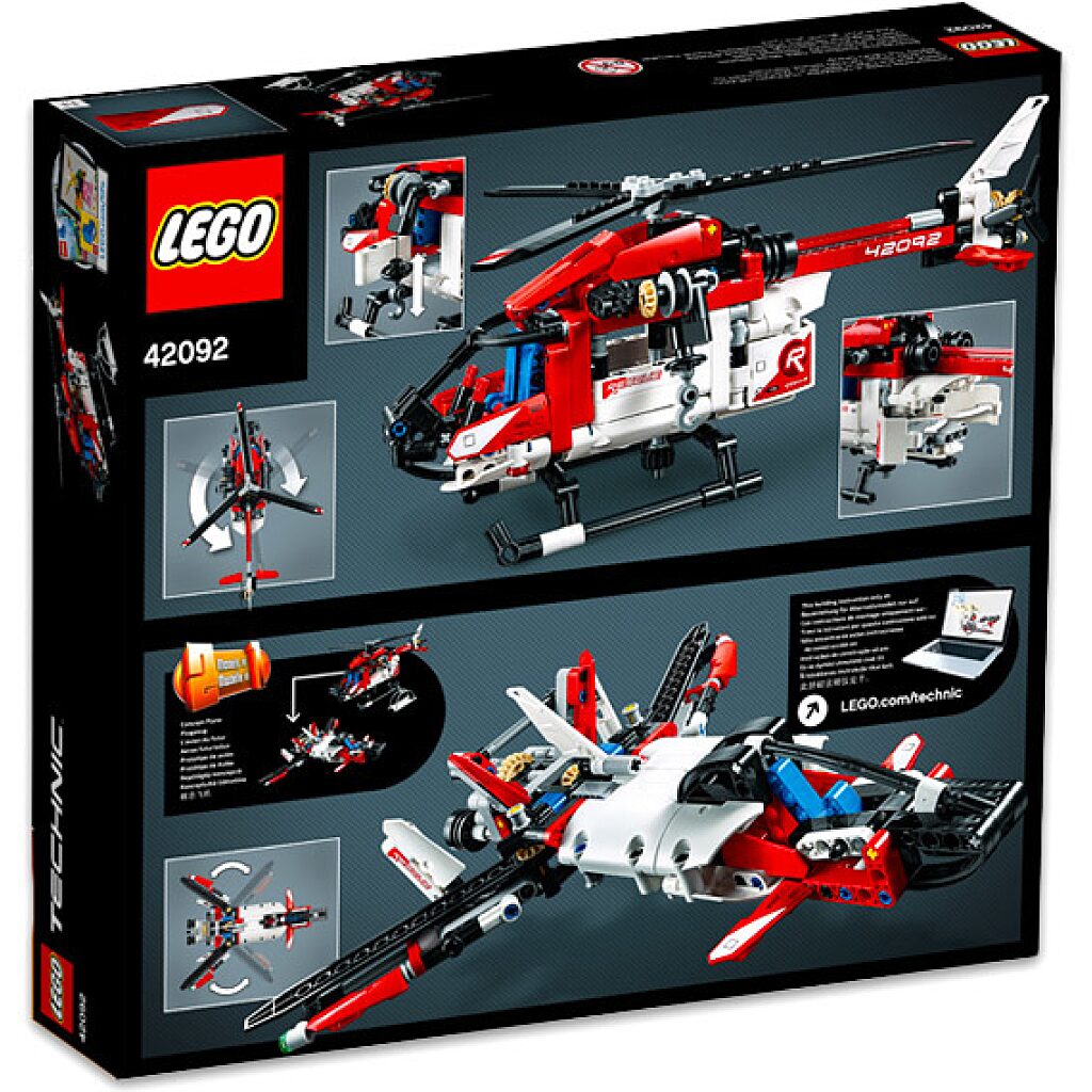 LEGO Technic: Mentőhelikopter 42092 - 3. Kép