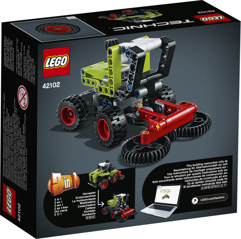 LEGO® Technic: Mini CLAAS XERION 42102 - 3. Kép