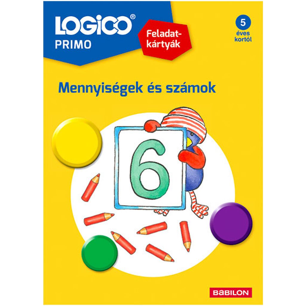 Logico primo: Feladatkártyák - Mennyiségek és számok - 1. Kép