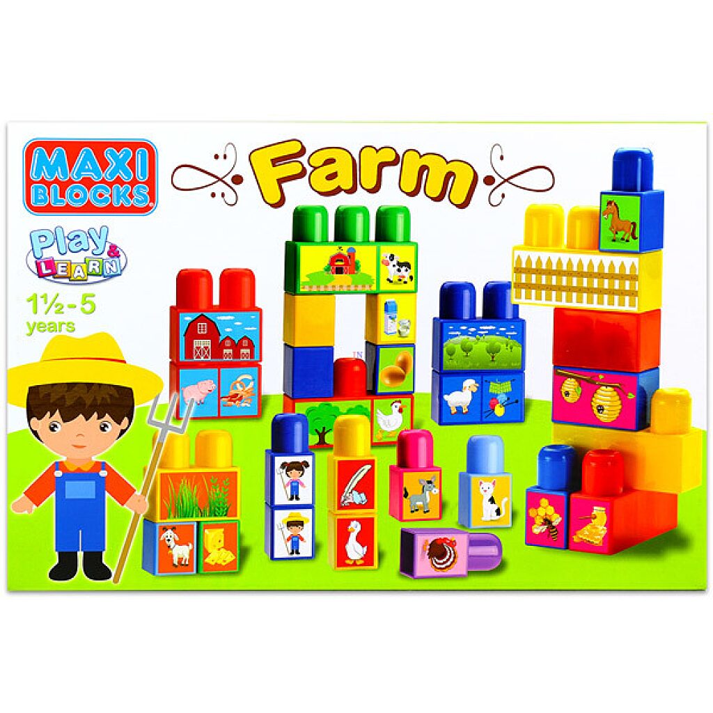 Maxi Blocks: Farm fejlesztő építőjáték - 3. Kép