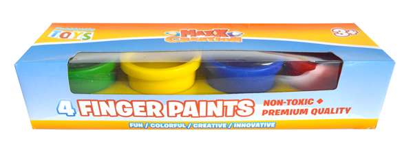 MaxxCreation: ujjfesték - 4 db - 6. Kép