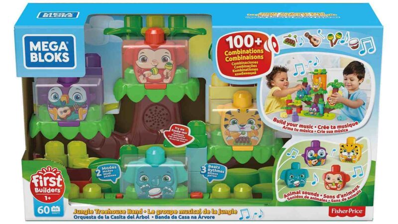 Mega Bloks zenebona a dzsungelben szett - 1. Kép
