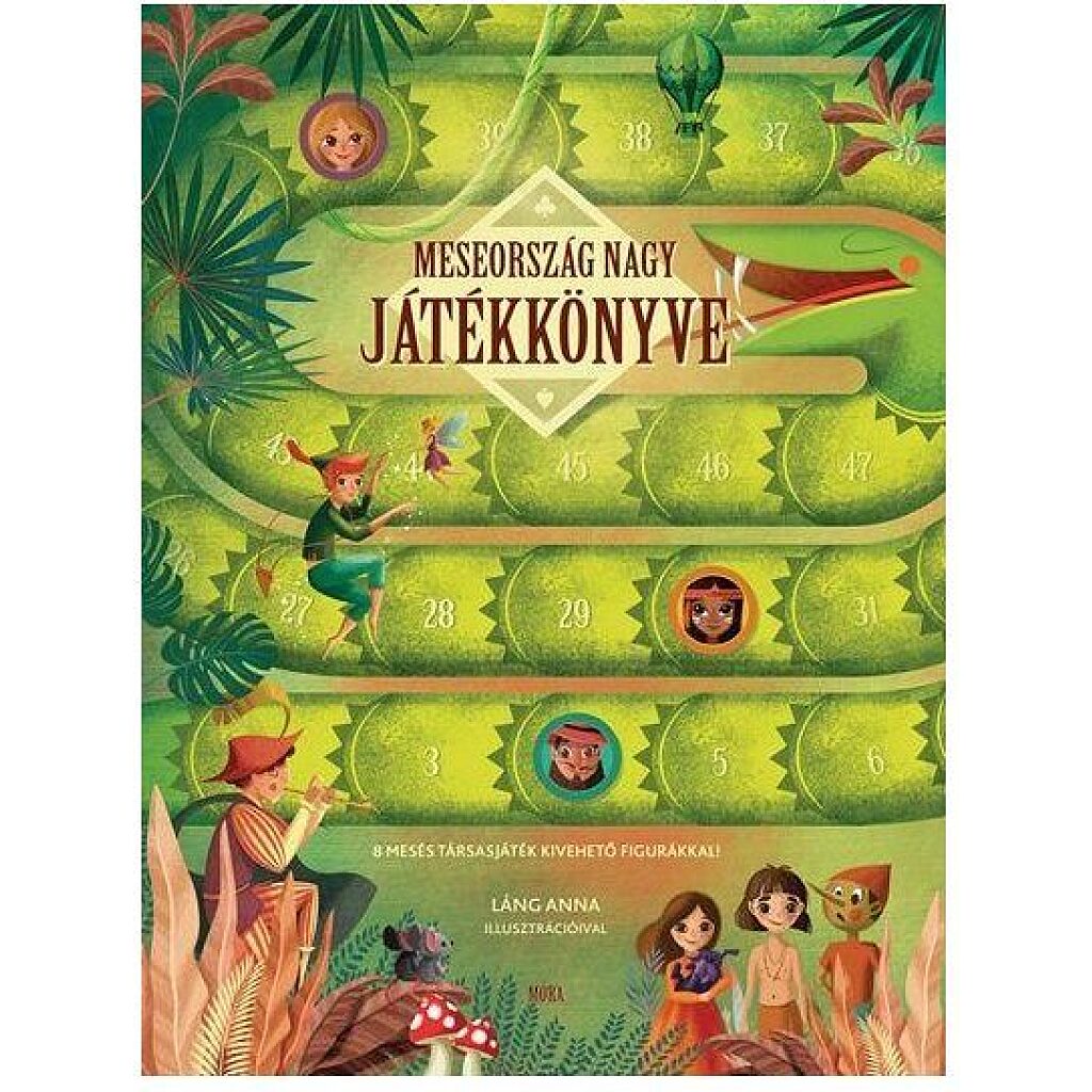 Meseország nagy játékkönyve - 8 mesés társasjáték kivehető figurákkal - 1. Kép