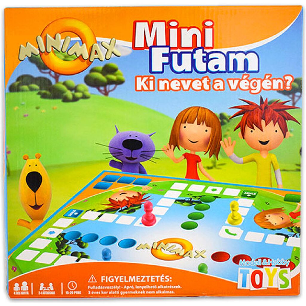 Minimax: MiniFutam - Ki nevet a végén? társasjáték - 1. Kép