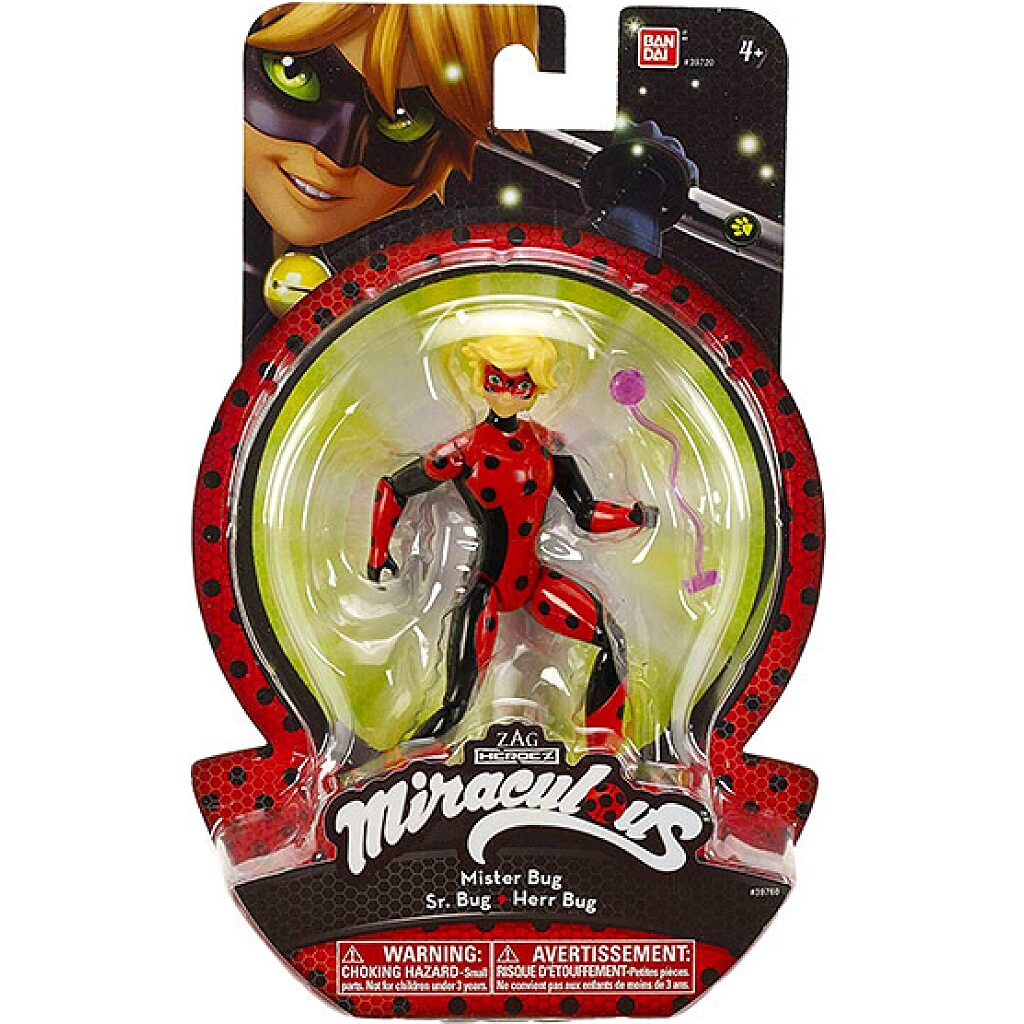 Miraculous: Mister Bug figura - 13 cm - 1. Kép