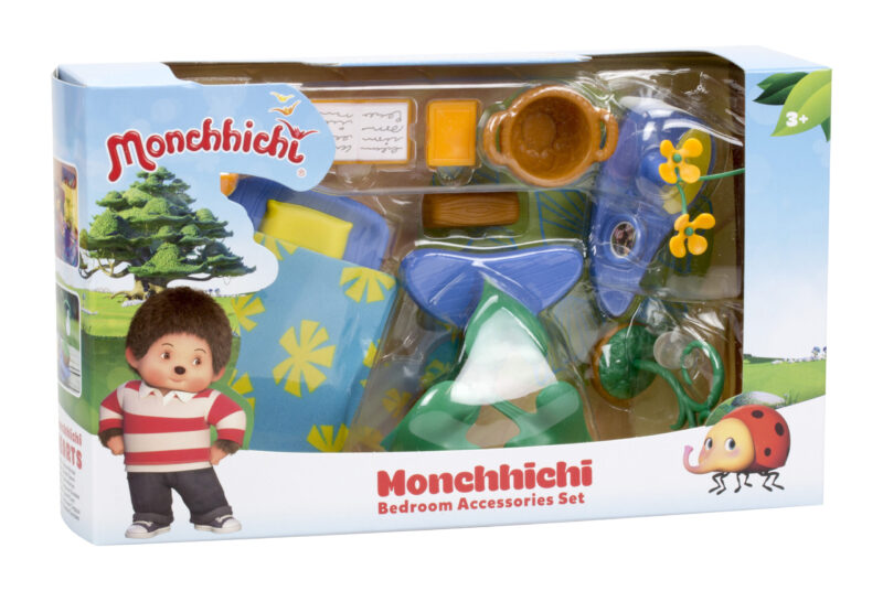 Monchhichi: hálószoba játékszett - többféle - 4. Kép