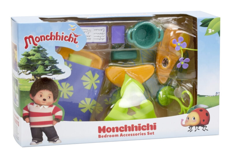 Monchhichi: hálószoba játékszett - többféle - 5. Kép