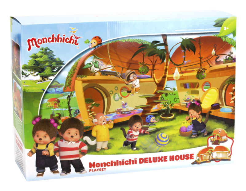 Monchhichi: ház deluxe játékszett - 4. Kép