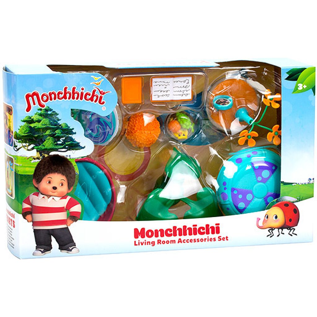 Monchhichi: nappali játékszett - több féle - 1. Kép