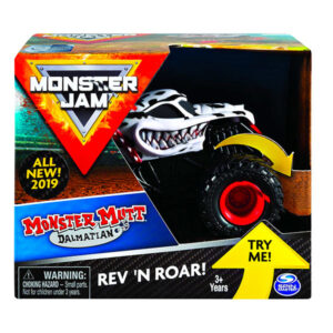Monster Jam: Monster Mutt Dalmatian hátrahúzhatós kisautó - 1. Kép