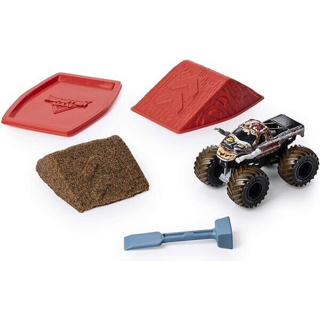 Monster Jam: Zombie kezdőszett kinetikus homokkal - 3. Kép