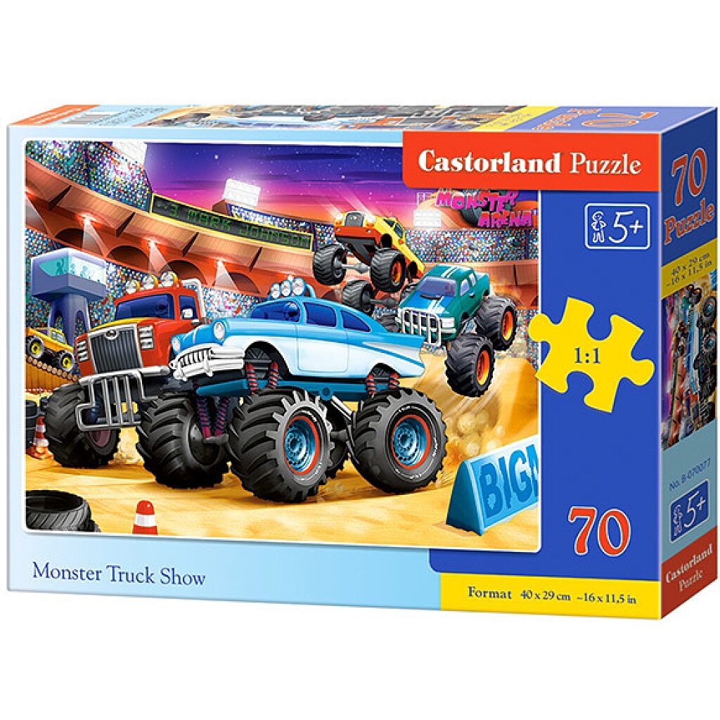 Monster Truck Show 70 darabos puzzle - 1. Kép