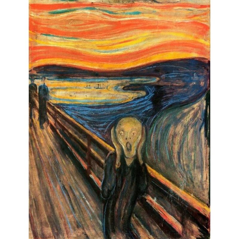 Munch - A sikoly 1000 db-os puzzle - Clementoni Museum Collection - 3. Kép