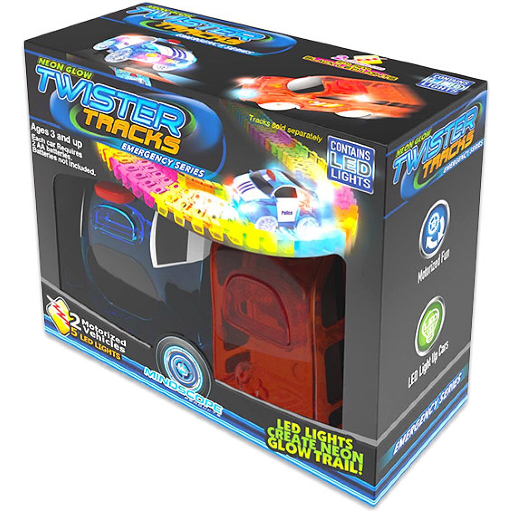 Neon Glow Twister Tracks: Emergency Series autók - 1. Kép