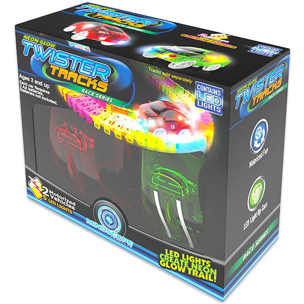 Neon Glow Twister Tracks: Race Series autók - 1. Kép