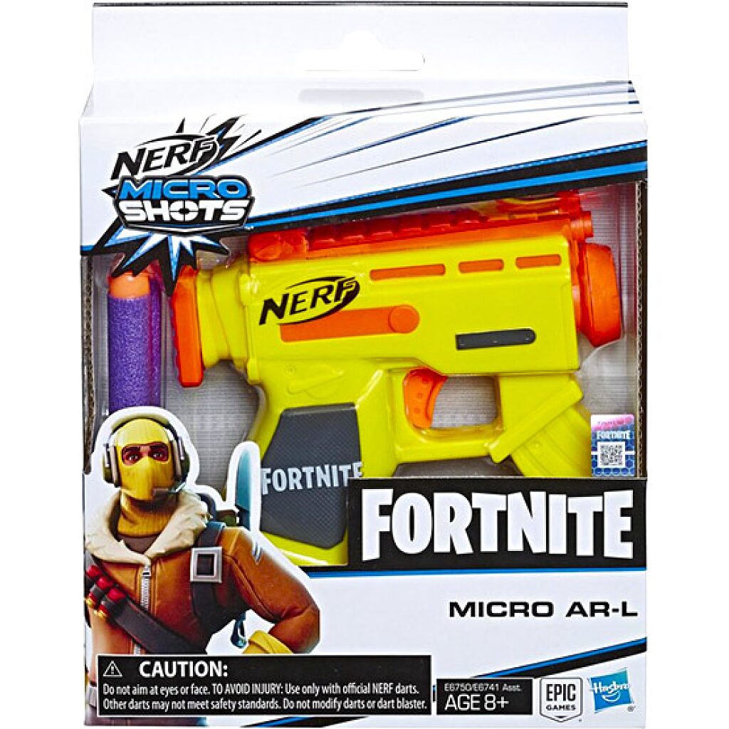 Nerf: Fortnite Microshots szivacslövő pisztoly - sárga - 3. Kép